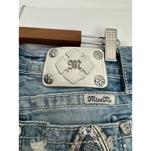 MISS ME Standard Crop Jeans 28 - Picture 8 of 14
